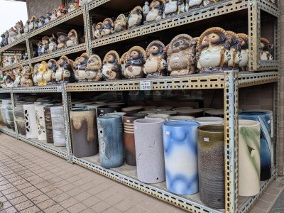 信楽焼　傘立50本入荷！